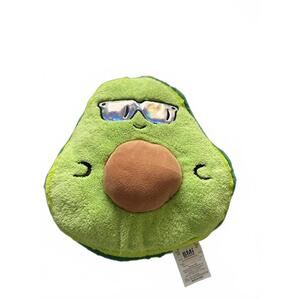BMI Merchandise Avocado Sunglasses Pillow Foodie Stuffed Plush Toy 14"